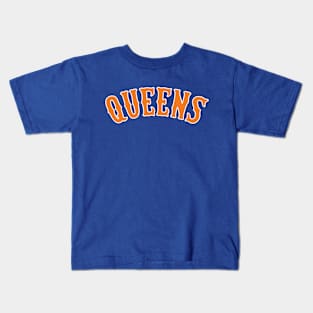 Queens 'New York' Baseball Fan: Represent Your Borough T-Shirt Kids T-Shirt